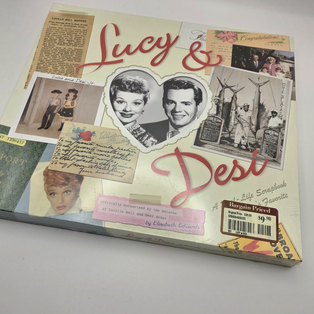 Lucy & Desi Scrapbook Vintage